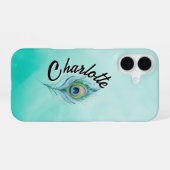 Feder iPhone 16 Hülle (Rückseite (Horizontal))