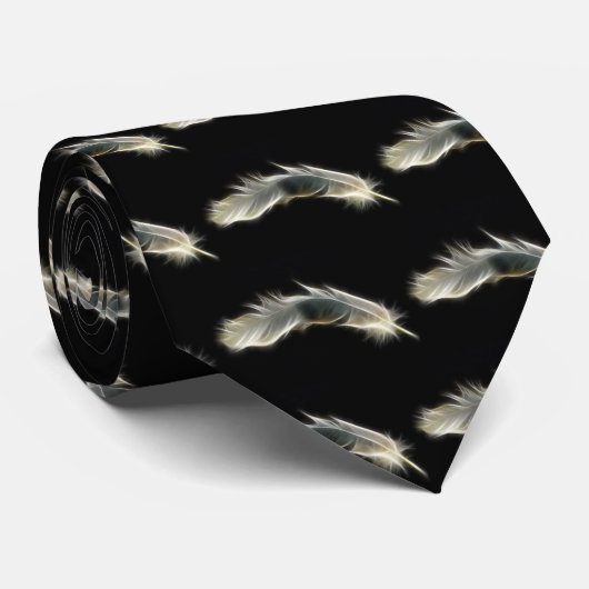 Feder-Krawatte Krawatte (Gerollt)