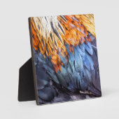 Feder Kunst Fotoplatte (Vorderseite)