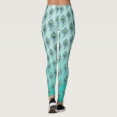 Feder Leggings (Rückseite)