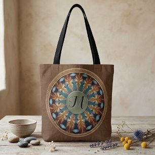 Feder-Mandala-Tasche Tasche