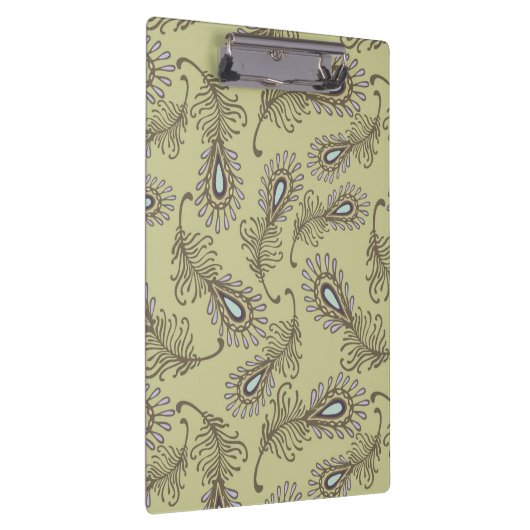 Feder-Muster Klemmbrett (Rechts)