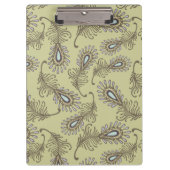 Feder-Muster Klemmbrett (Vorderseite)