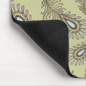 Feder-Muster Mousepad (Ecke)