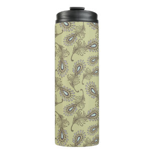 Feder-Muster Thermosbecher