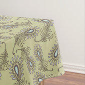 Feder-Muster Tischdecke (Beispiel)