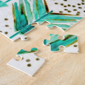 Feder-Pfeile Puzzle (Seite)