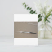 Feder Postkarte (Stehend Vorderseite)