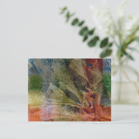 Feder Postkarte (Stehend Vorderseite)