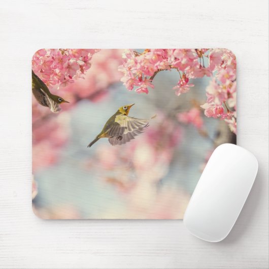 Feder Scene Mouse Pad Mousepad (Mit Mouse)