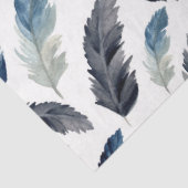 Feder-Serie Design 3 Seidenpapier (Detail)