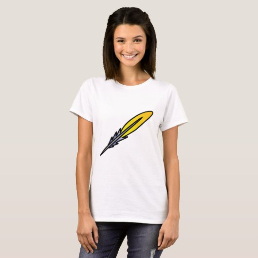 Feder T-Shirt (Vorne ganz)