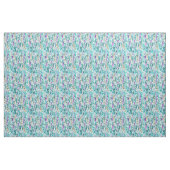 FEDER-TANZ Boho schickes Aquarell-Muster Stoff (Yard (91,4 cm))