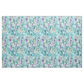 FEDER-TANZ Boho schickes Aquarell-Muster Stoff (Fat Quarter (45,7 x 55,9 cm))