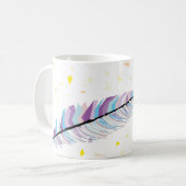 Feder-Tasse Kaffeetasse (Vorderseite Links)