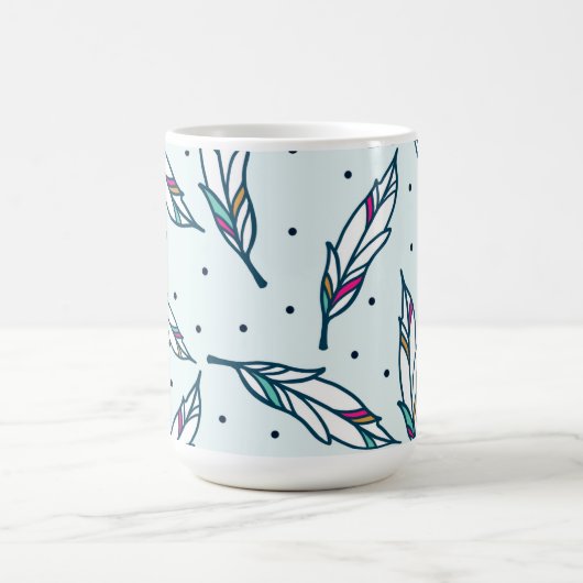 Feder-u. Punkt-Tasse Kaffeetasse (Mittel)