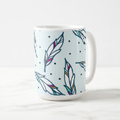 Feder-u. Punkt-Tasse Kaffeetasse (VorderseiteRechts)