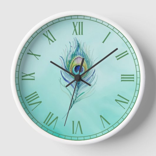 Feder Uhr (Vorderseite)
