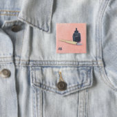 Feder und Tinte Button (Beispiel)