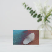 Feder Visitenkarte (Stehend Vorderseite)