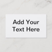 Feder Visitenkarte (Rückseite)