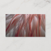 Feder-Visitenkarte Visitenkarte (Rückseite)