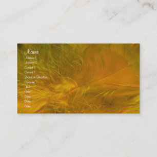 Feder-Visitenkarte Visitenkarte