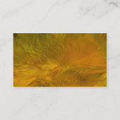 Feder-Visitenkarte Visitenkarte (Rückseite)