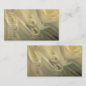 Feder-Visitenkarte Visitenkarte (Vorne/Hinten)