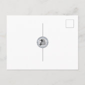 Feder Vogelfeder Freiheit Freedom Karte Postkarte (Rückseite)