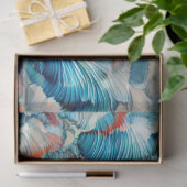Feder-Wandkunst-Kollektion Seidenpapier (Geschenk)