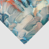 Feder-Wandkunst-Kollektion Seidenpapier (Ausschnitt)