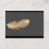 Feder WingThick Visitenkarten Visitenkarte (Vorderseite)