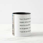 Federal Hall, NYC-Tasse mit Limerick Tasse (Zentrum)
