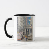 Federal Hall, NYC-Tasse mit Limerick Tasse (Links)