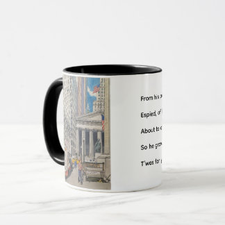 Federal Hall, NYC-Tasse mit Limerick Tasse