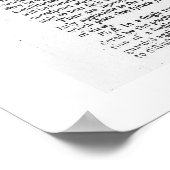 Federalist Papers, Nr. 10 & Nr. 51 (1787-1788) Poster (Ecke)