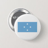 Federated Staaten of Micronesia Flag Button (Vorne & Hinten)