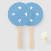 Federated Staaten of Micronesia Flag Fächer (Vorne und Hinten)