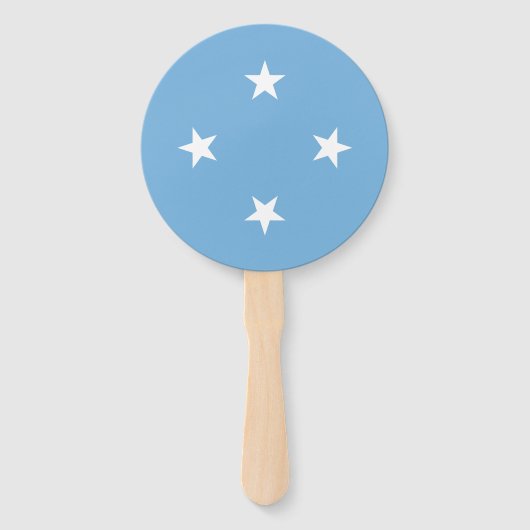 Federated Staaten of Micronesia Flag Fächer (Vorderseite)