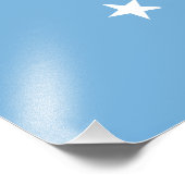Federated Staaten of Micronesia Flag Fotodruck (Ecke)