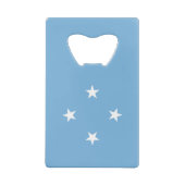 Federated Staaten of Micronesia Flag Geldbeutel Flaschenöffner (Rückseite)