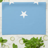 Federated Staaten of Micronesia Flag Geschirrtuch (Gefaltet)