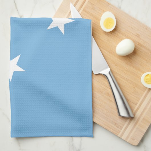 Federated Staaten of Micronesia Flag Geschirrtuch (Viertel Falte)