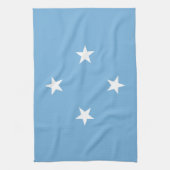 Federated Staaten of Micronesia Flag Geschirrtuch (Vertikal)