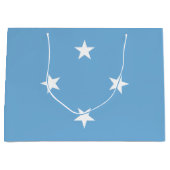 Federated Staaten of Micronesia Flag Große Geschenktüte (Vorderseite)