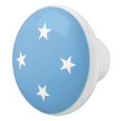 Federated Staaten of Micronesia Flag Keramikknauf (Rechts)