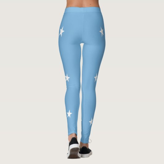 Federated Staaten of Micronesia Flag Leggings (Rückseite)