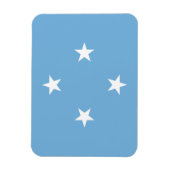 Federated Staaten of Micronesia Flag Magnet (Vertikal)