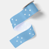 Federated Staaten of Micronesia Flag Satinband (Rückseite)